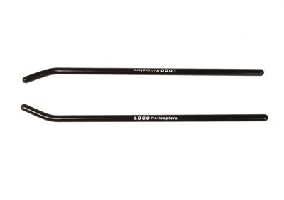 02496 SKID PIPE 310 X DIA.8MM LOGO 600 BLACK