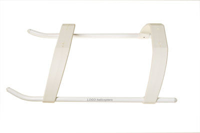 04291 LANDING STRUTS LOW PROFILE LOGO 600 WHITE