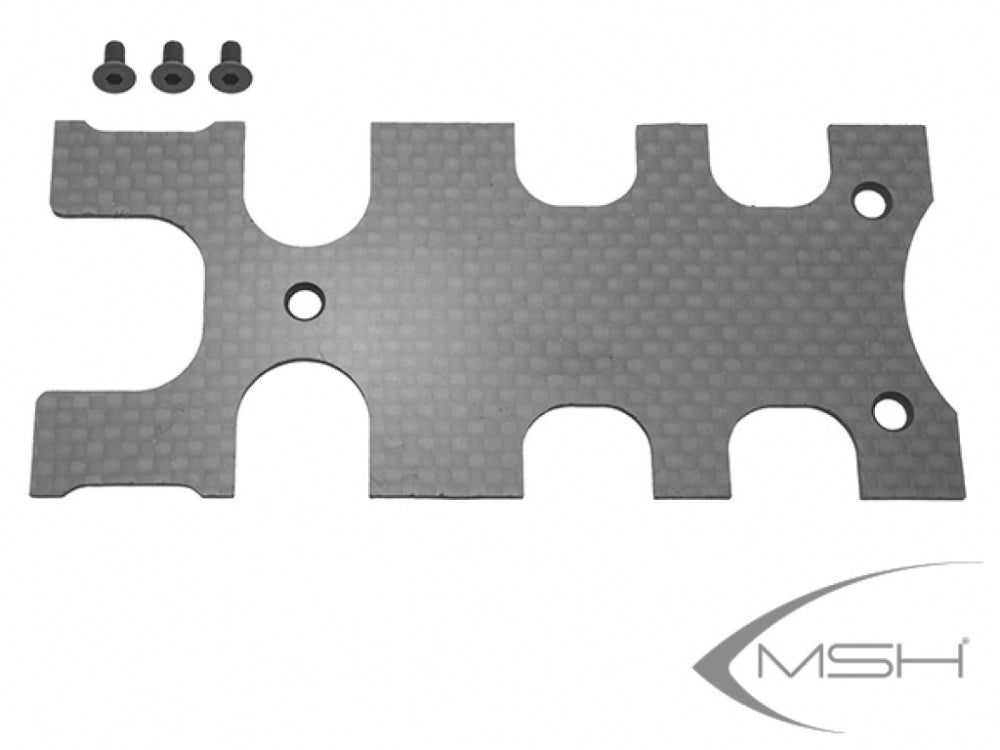 MSH71016 Carbon cover Frame rear plate