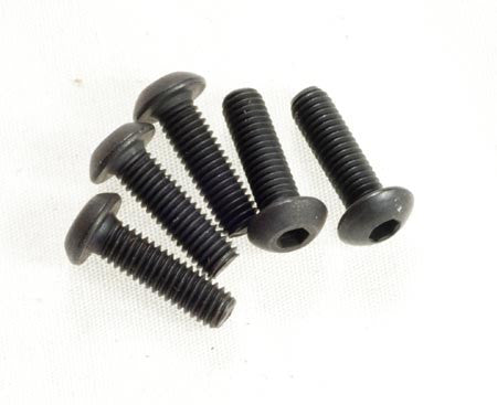 0064-1 3 x 10mm Button Head Socket Bolt - Pack of 5